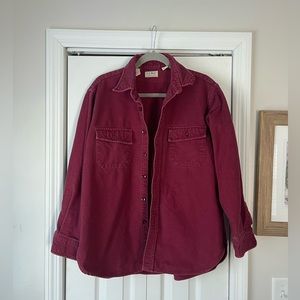 Vintage L.L. Bean Chamois Cloth Shirt